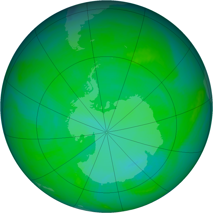 Ozone Map 2002-11-23